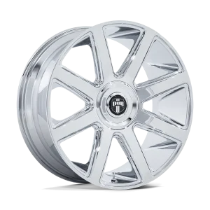 DUB – DC273 PULL – Chrome – 24″x10″ 30mm – Summer Wheels – DC273PX24106630